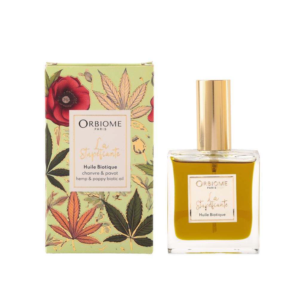 La Stupéfiante, huile biotique chanvre et pavot